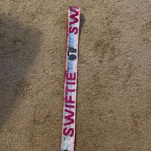 Sequin “Swiftie” purse strap